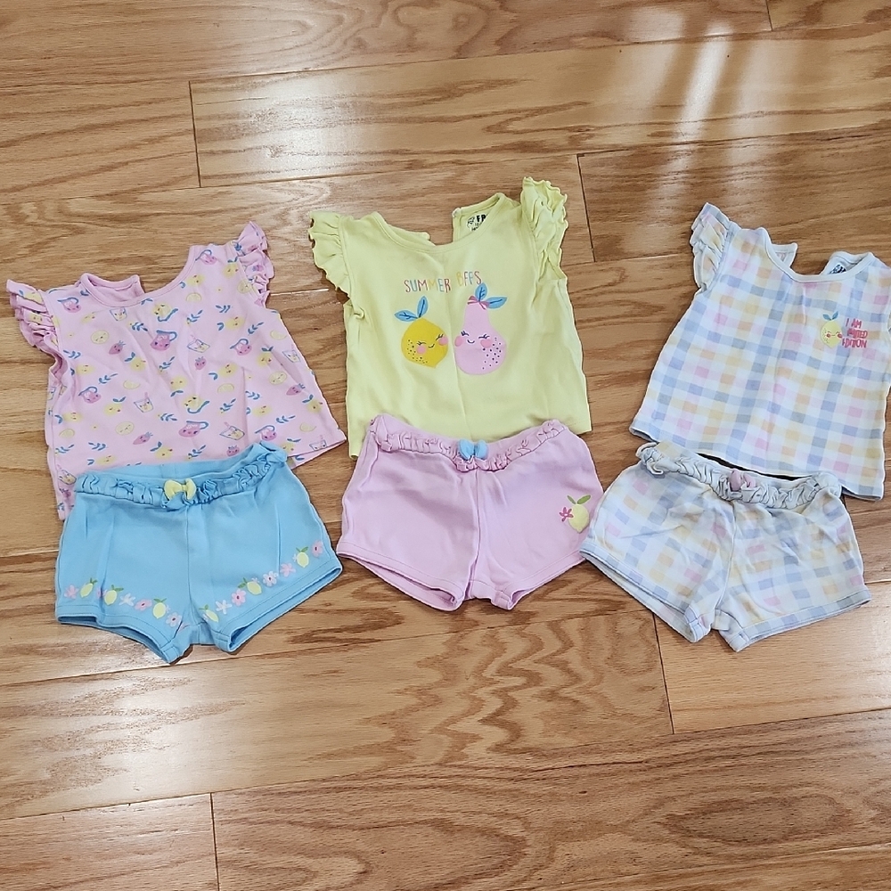 Set of 3 Mix and Match Outfits 12-18 Months